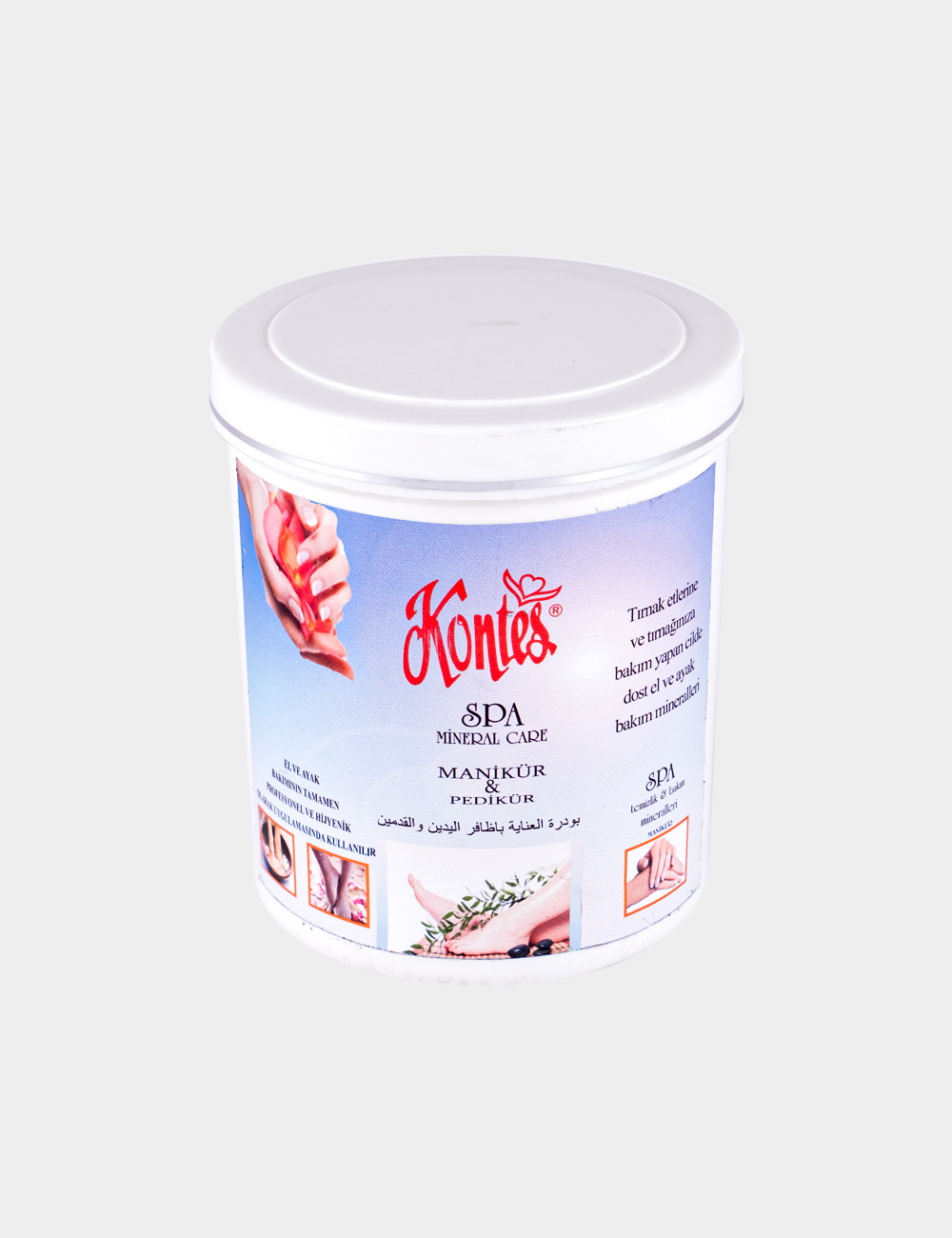 Kontes Spa Mineral Care Manicur & Pedicur (500/750g)