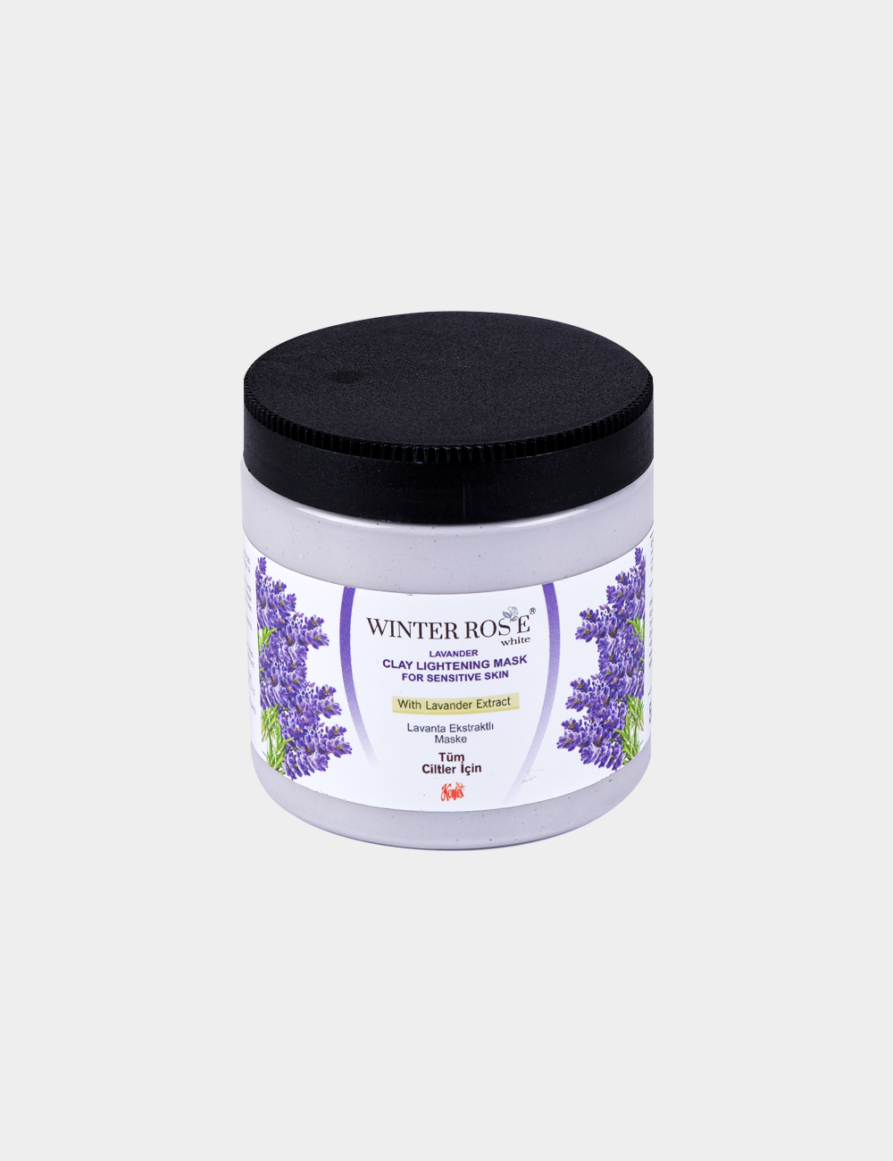 Winter Rose Lavander Clay Lightening Mask for Sensitive Skin (500g)