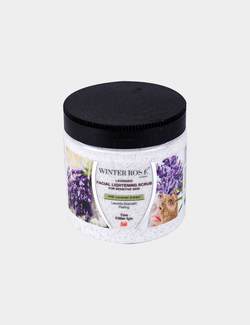 Winter Rose Lavander Facial Lightening Scrub (500g)