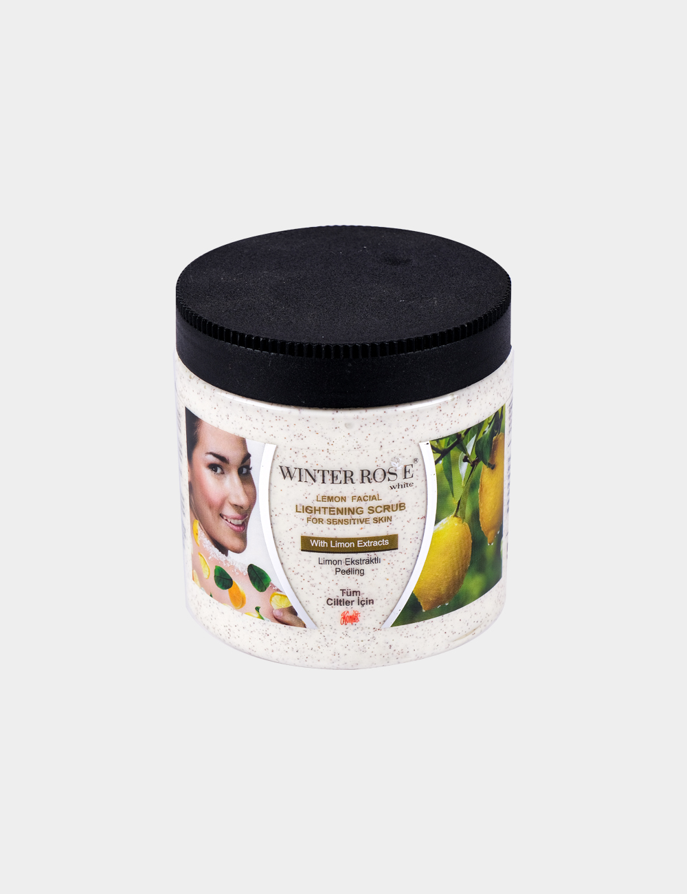 Winter Rose Lemon Facial Lightening Scrub (500g)